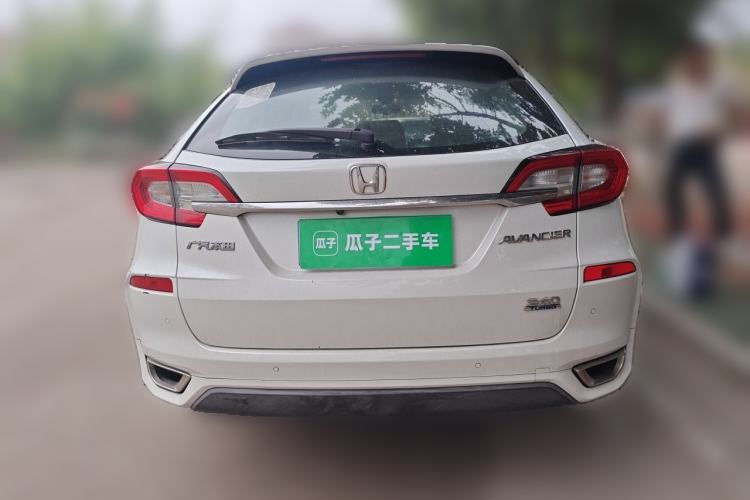 Used Honda Avancier 2019 240TURBO Two-Wheel Drive Comfort Version Rear