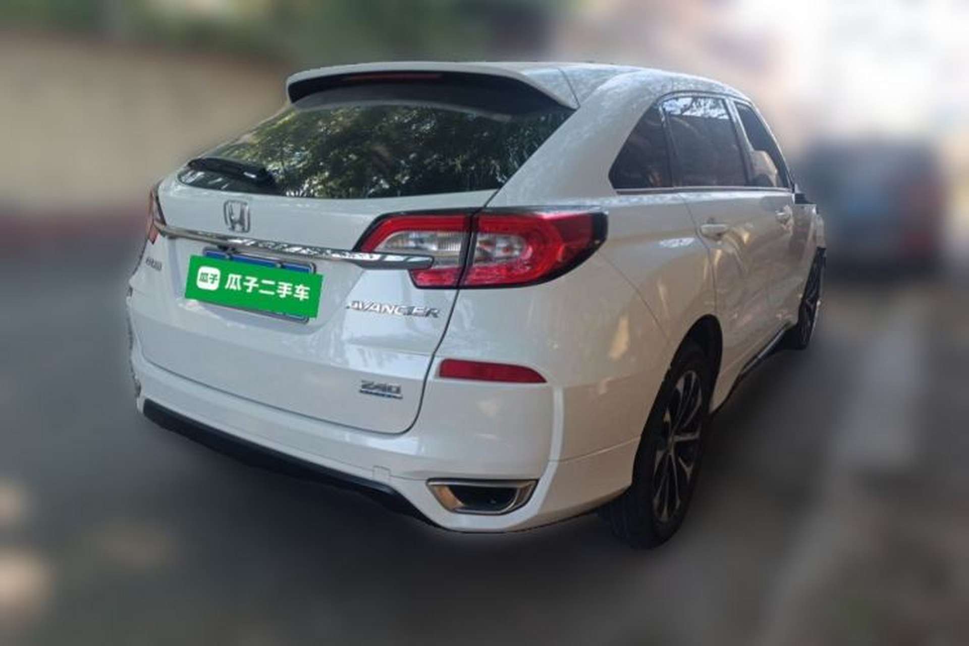 Used Honda Avancier 2019 240TURBO Two-Wheel Drive Comfort Version Rear Right 45 Deg