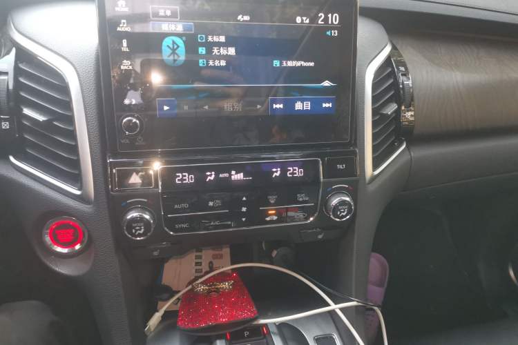 Used Honda Avancier 2020 370TURBO Two-Wheel Drive Luxury Edition Audio And AC Panel