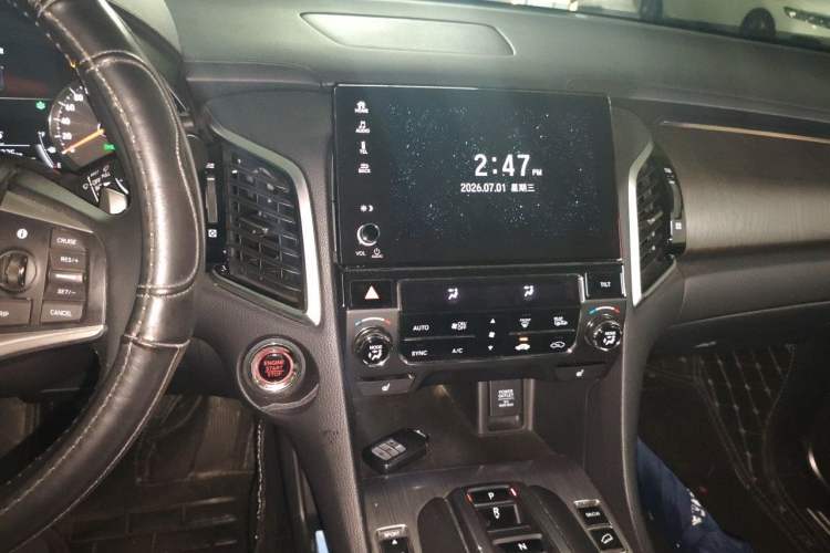 Used Honda Avancier 2020 370TURBO Two-Wheel Drive Luxury Edition Audio And AC Panel