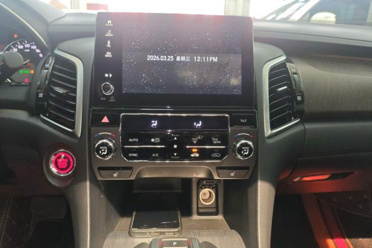 Used Honda Avancier 2020 370TURBO Two-Wheel Drive Luxury Edition Audio And AC Panel