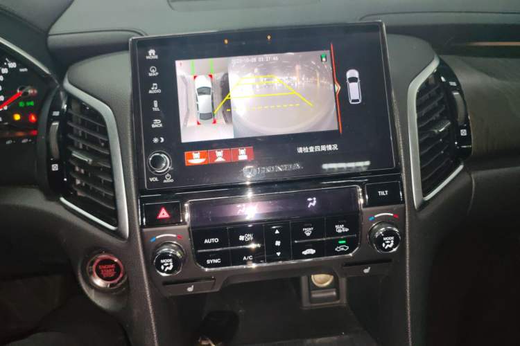 Used Honda Avancier 2020 370TURBO Four-Wheel Drive Premium Edition Audio And AC Panel