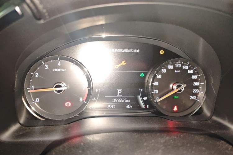 Used Honda Avancier 2020 370TURBO Two-Wheel Drive Luxury Edition Instrument Cluster