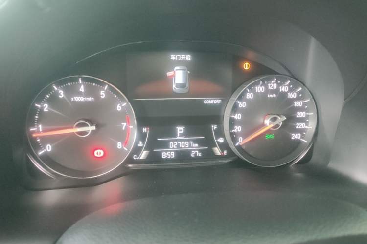 Used Honda Avancier 2020 240TURBO Front-Wheel Drive Smart Edition Instrument Cluster