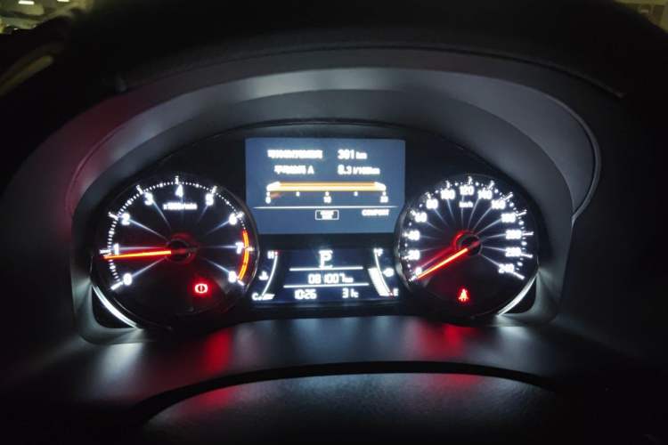 Used Honda Avancier 2020 240TURBO Two-Wheel Drive Comfort Edition Instrument Cluster