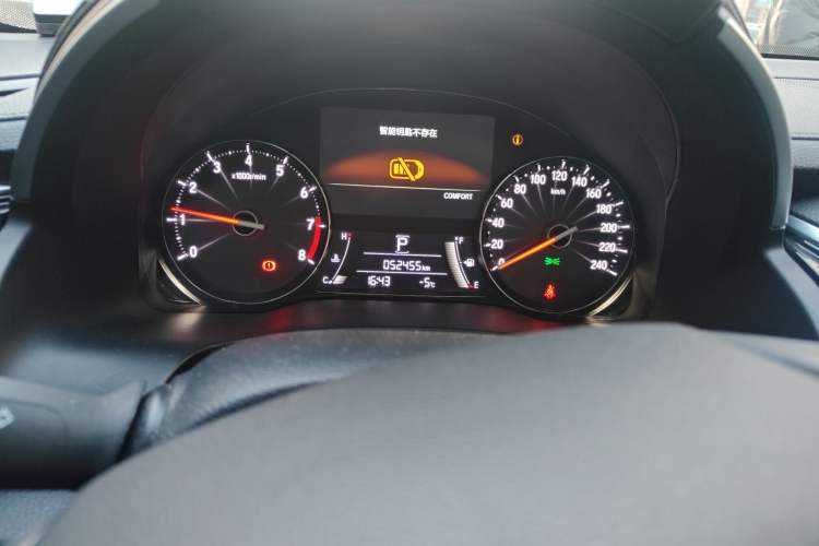 Used Honda Avancier 2020 370TURBO Four-Wheel Drive Premium Edition Odometer Close Up