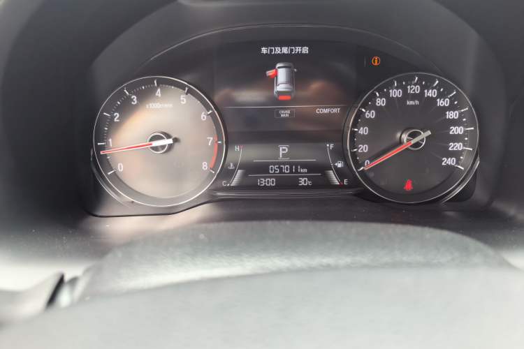 Used Honda Avancier 2020 370TURBO Four-Wheel Drive Premium Edition Odometer Close Up