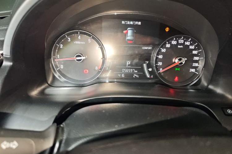 Used Honda Avancier 2020 240TURBO Front-Wheel Drive Smart Edition Odometer Close Up