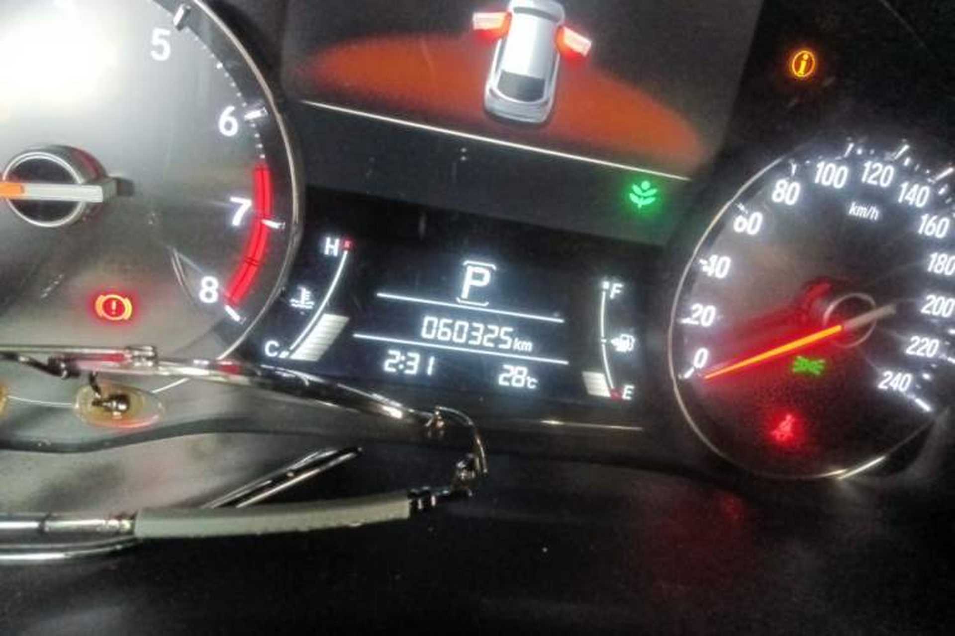 Used Honda Avancier 2020 240TURBO Front-Wheel Drive Smart Edition Odometer Close Up