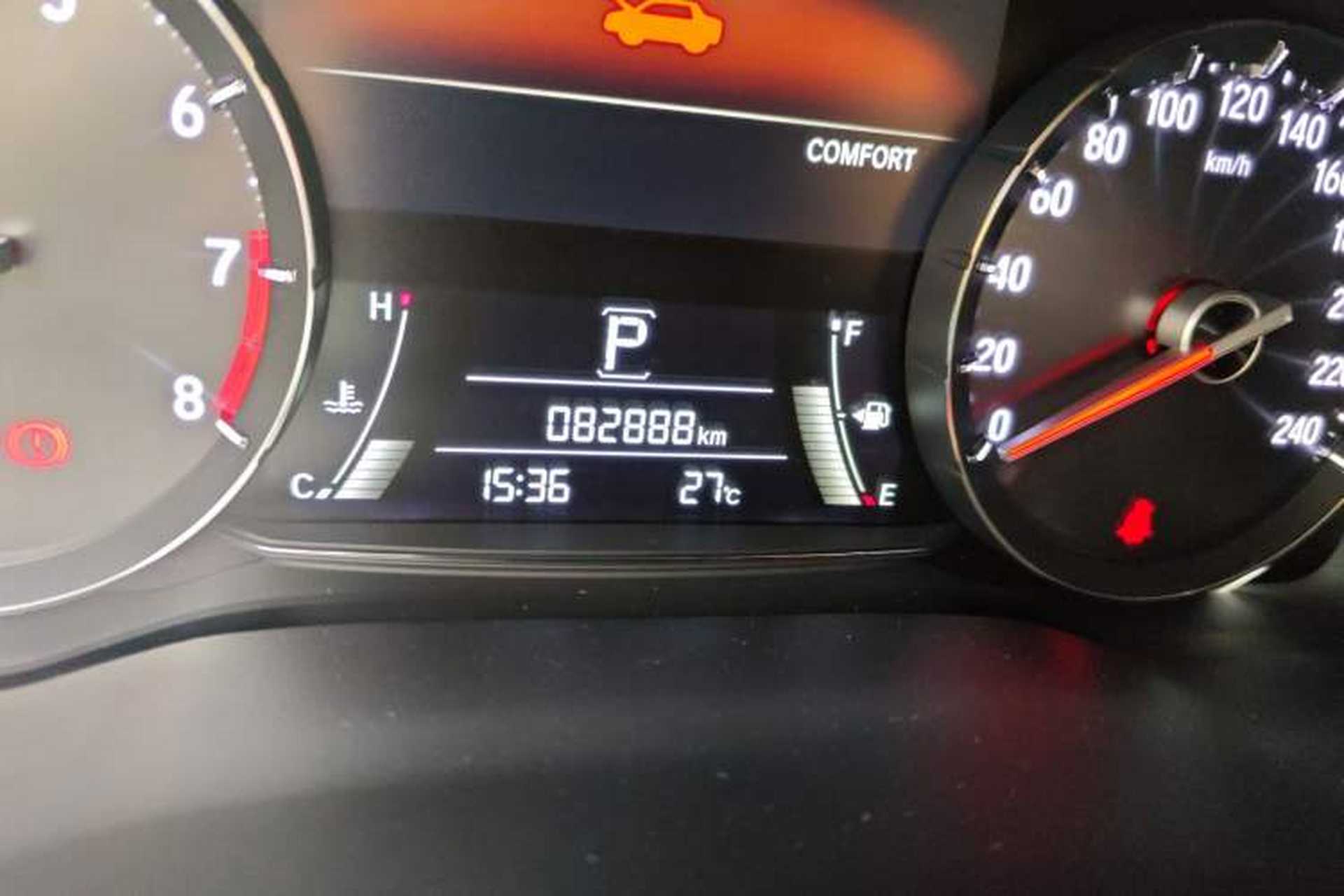 Used Honda Avancier 2020 370TURBO Four-Wheel Drive Premium Edition Odometer Close Up