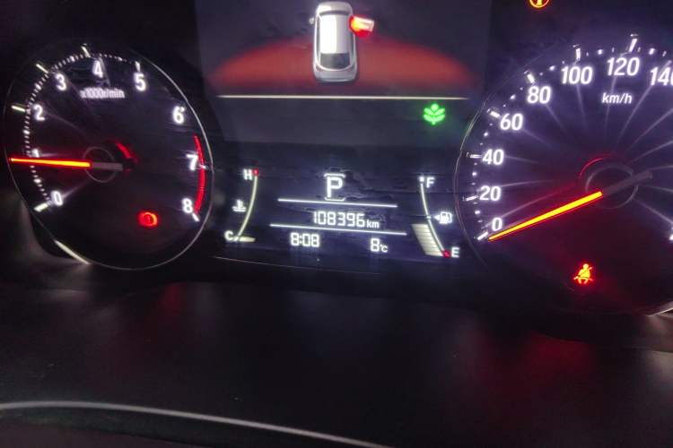 Used Honda Avancier 2020 240TURBO Two-Wheel Drive Comfort Edition Odometer Close Up
