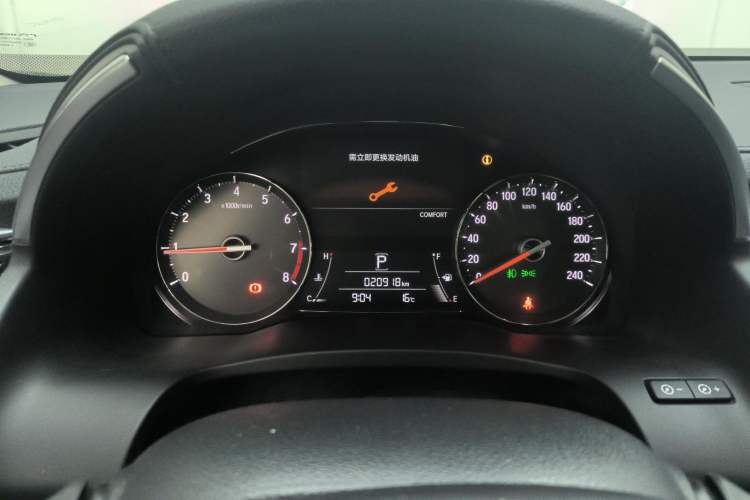 Used Honda Avancier 2020 370TURBO Four-Wheel Drive Premium Edition Odometer Close Up