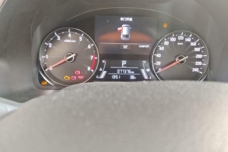 Used Honda Avancier 2020 370TURBO Four-Wheel Drive Premium Edition Odometer Close Up