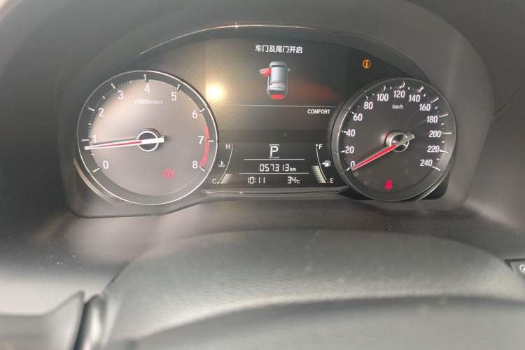Used Honda Avancier 2020 240TURBO Front-Wheel Drive Smart Edition Odometer Close Up