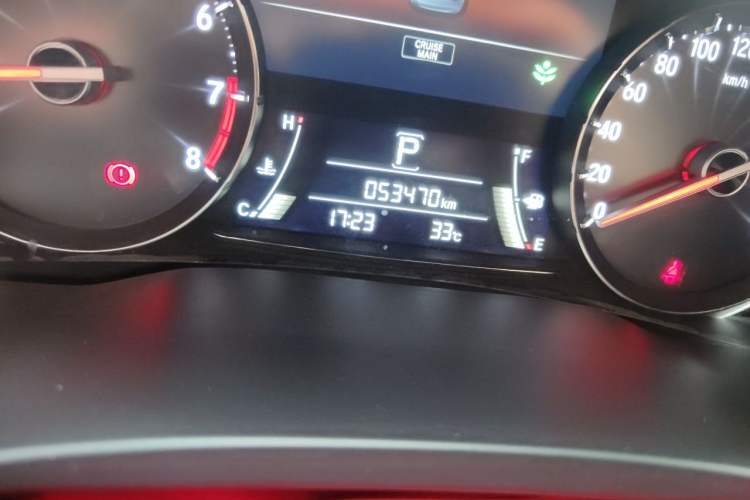Used Honda Avancier 2020 370TURBO Four-Wheel Drive Premium Edition Odometer Close Up