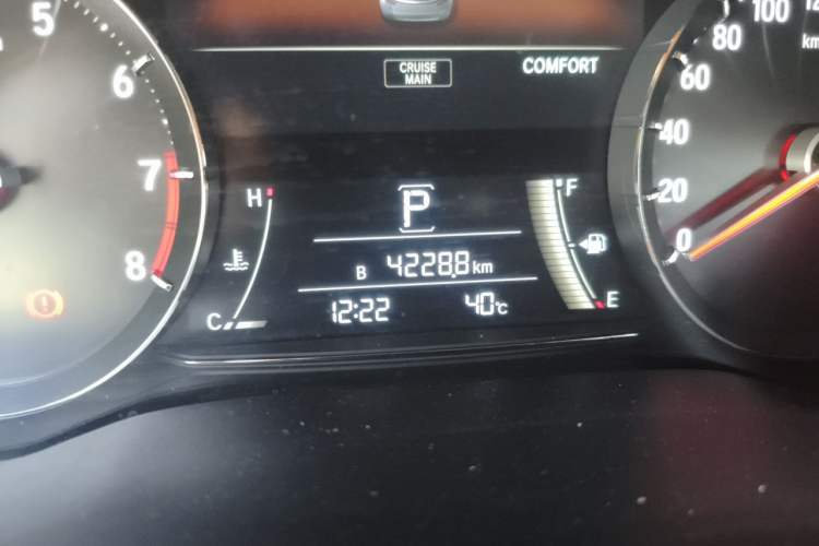 Used Honda Avancier 2020 370TURBO Four-Wheel Drive Premium Edition Odometer Close Up