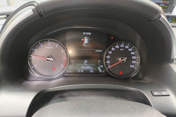 Used Honda Avancier 2020 370TURBO Two-Wheel Drive Luxury Edition Odometer Close Up