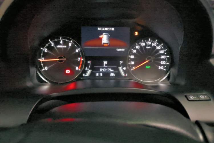 Used Honda Avancier 2020 370TURBO Four-Wheel Drive Premium Edition Odometer Close Up