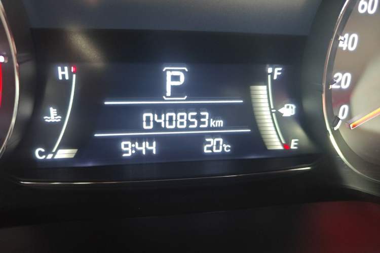 Used Honda Avancier 2020 240TURBO Front-Wheel Drive Smart Edition Odometer Close Up