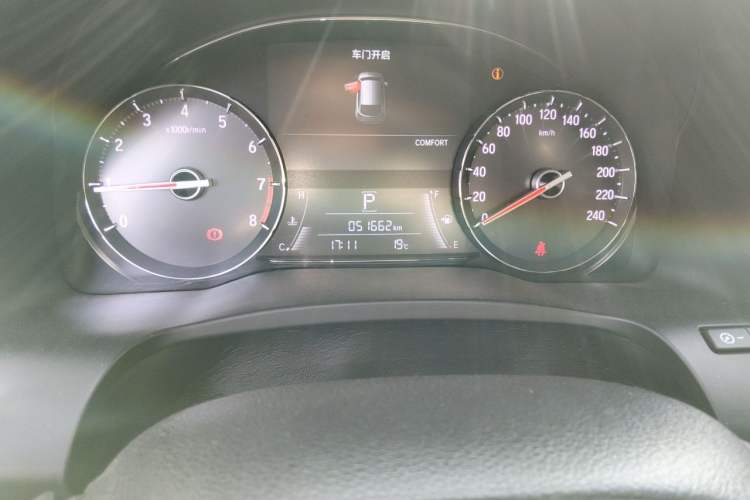 Used Honda Avancier 2020 370TURBO Four-Wheel Drive Premium Edition Odometer Close Up