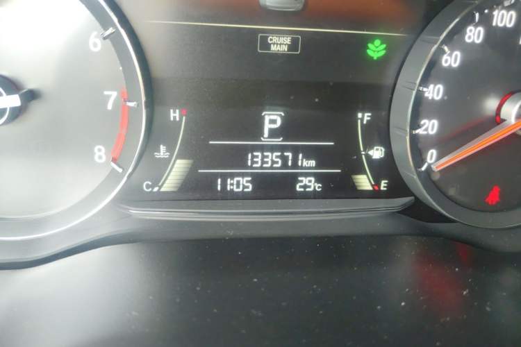 Used Honda Avancier 2020 370TURBO Two-Wheel Drive Luxury Edition Odometer Close Up