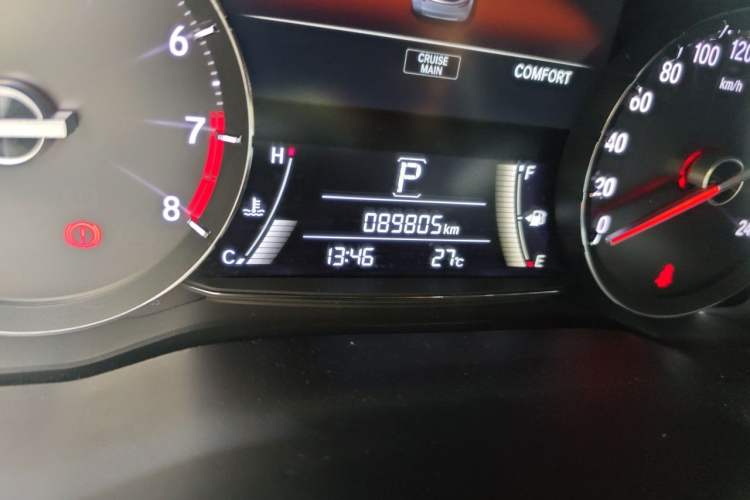Used Honda Avancier 2020 370TURBO Four-Wheel Drive Premium Edition Odometer Close Up