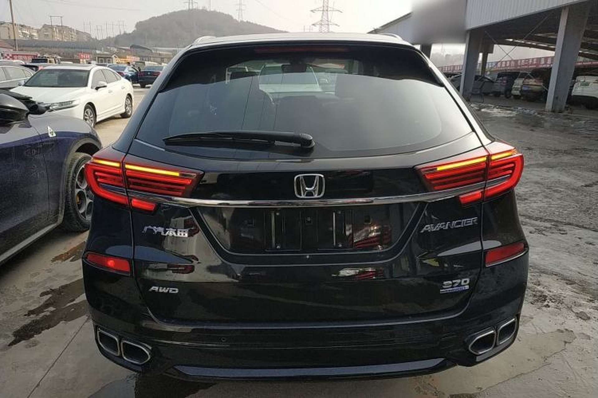 Used Honda Avancier 2020 370TURBO Four-Wheel Drive Premium Edition Rear