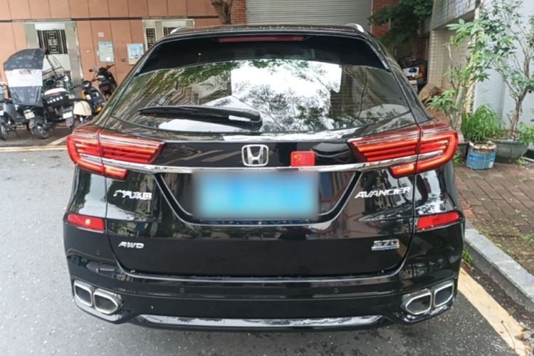 Used Honda Avancier 2020 370TURBO Four-Wheel Drive Premium Edition Rear