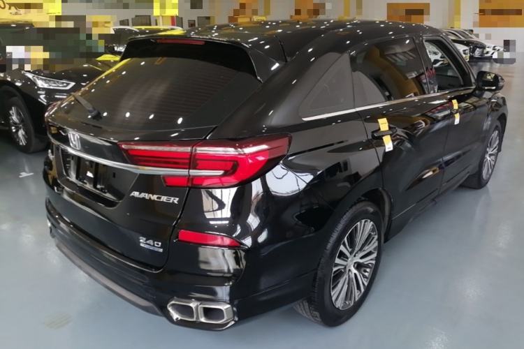 Used Honda Avancier 2020 240TURBO Two-Wheel Drive Comfort Edition Rear Right 45 Deg