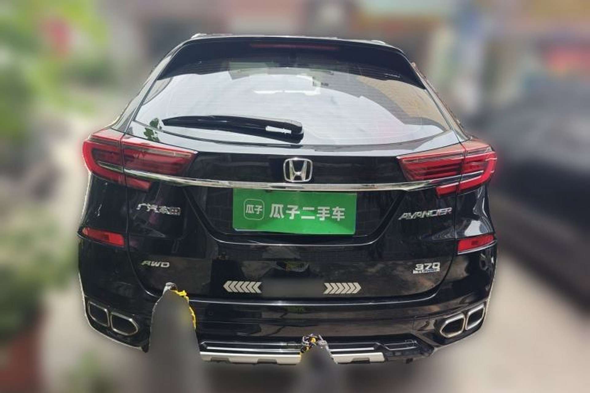 Used Honda Avancier 2020 370TURBO Four-Wheel Drive Premium Edition Rear