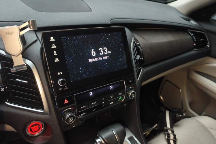 Used Honda Avancier 2020 240TURBO Two-Wheel Drive Premium Edition Audio And AC Panel