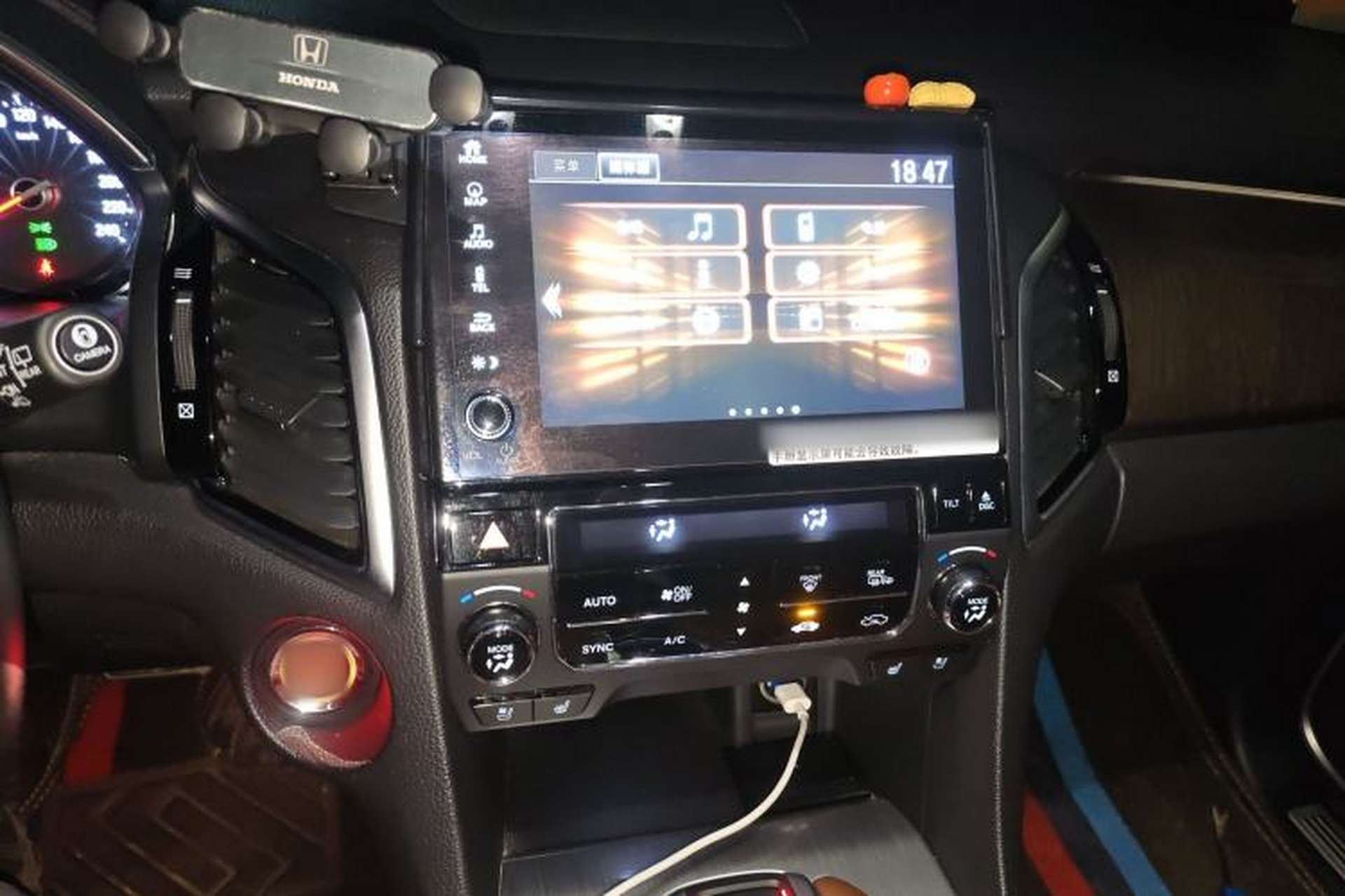 Used Honda Avancier 2020 370TURBO Four-Wheel Drive Supreme Edition Audio And AC Panel