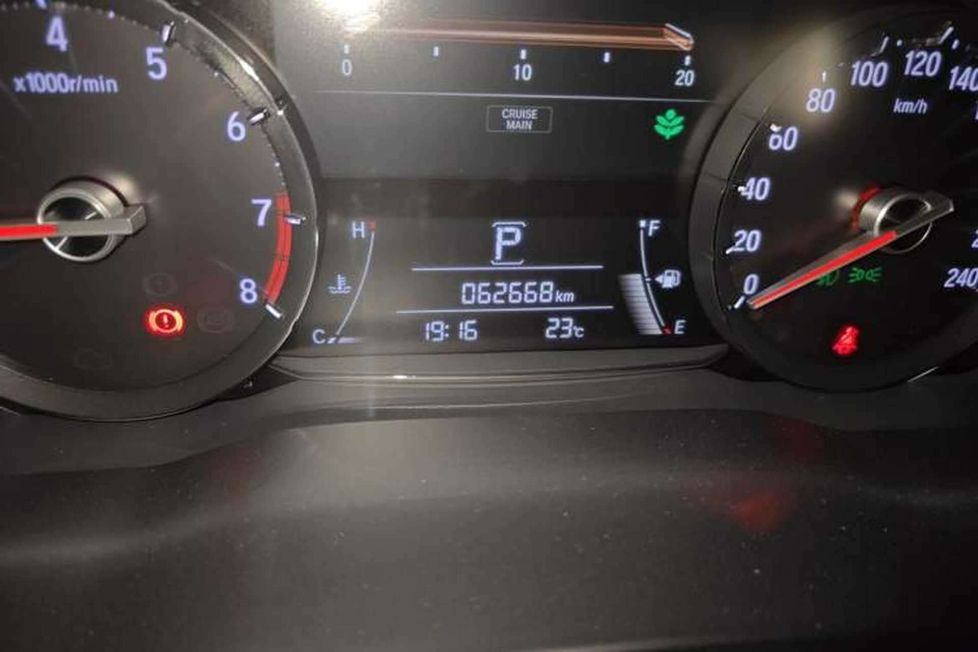 Used Honda Avancier 2020 370TURBO Four-Wheel Drive Premium Edition Odometer Close Up