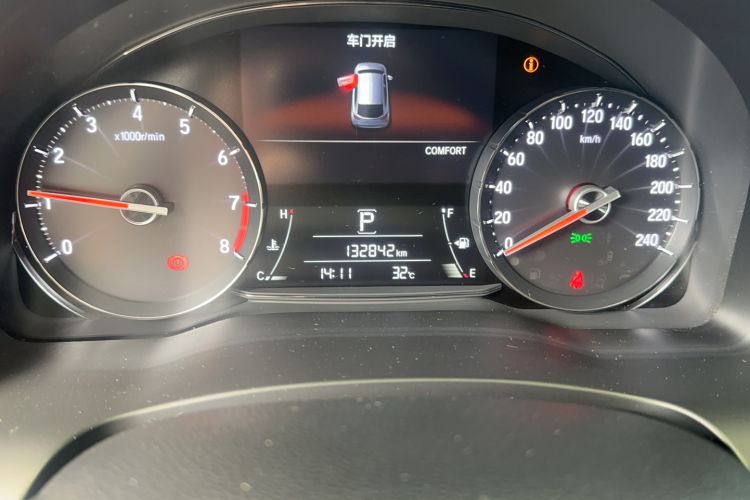 Used Honda Avancier 2020 370TURBO Four-Wheel Drive Premium Edition Odometer Close Up
