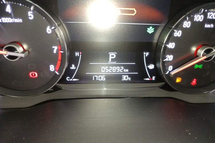 Used Honda Avancier 2020 370TURBO Four-Wheel Drive Premium Edition Odometer Close Up