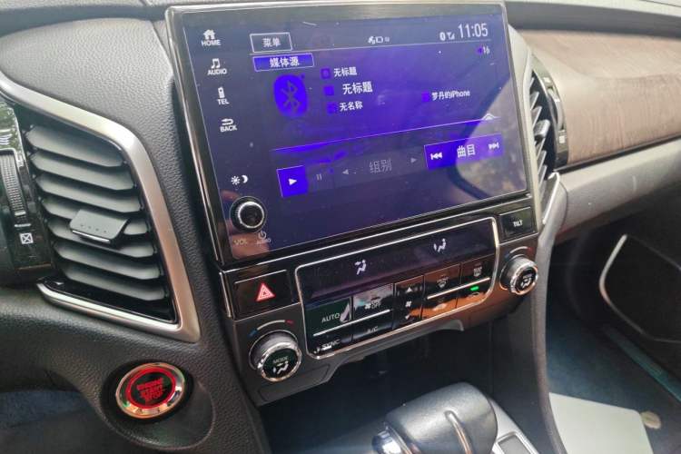 Used Honda Avancier 2020 240TURBO Two-Wheel Drive Comfort Edition Audio And AC Panel