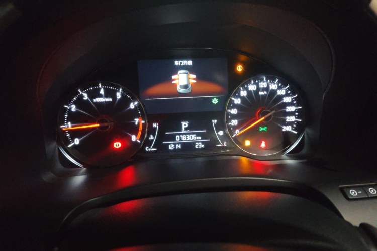 Used Honda Avancier 2020 370TURBO Four-Wheel Drive Supreme Edition Two-Tone Instrument Cluster