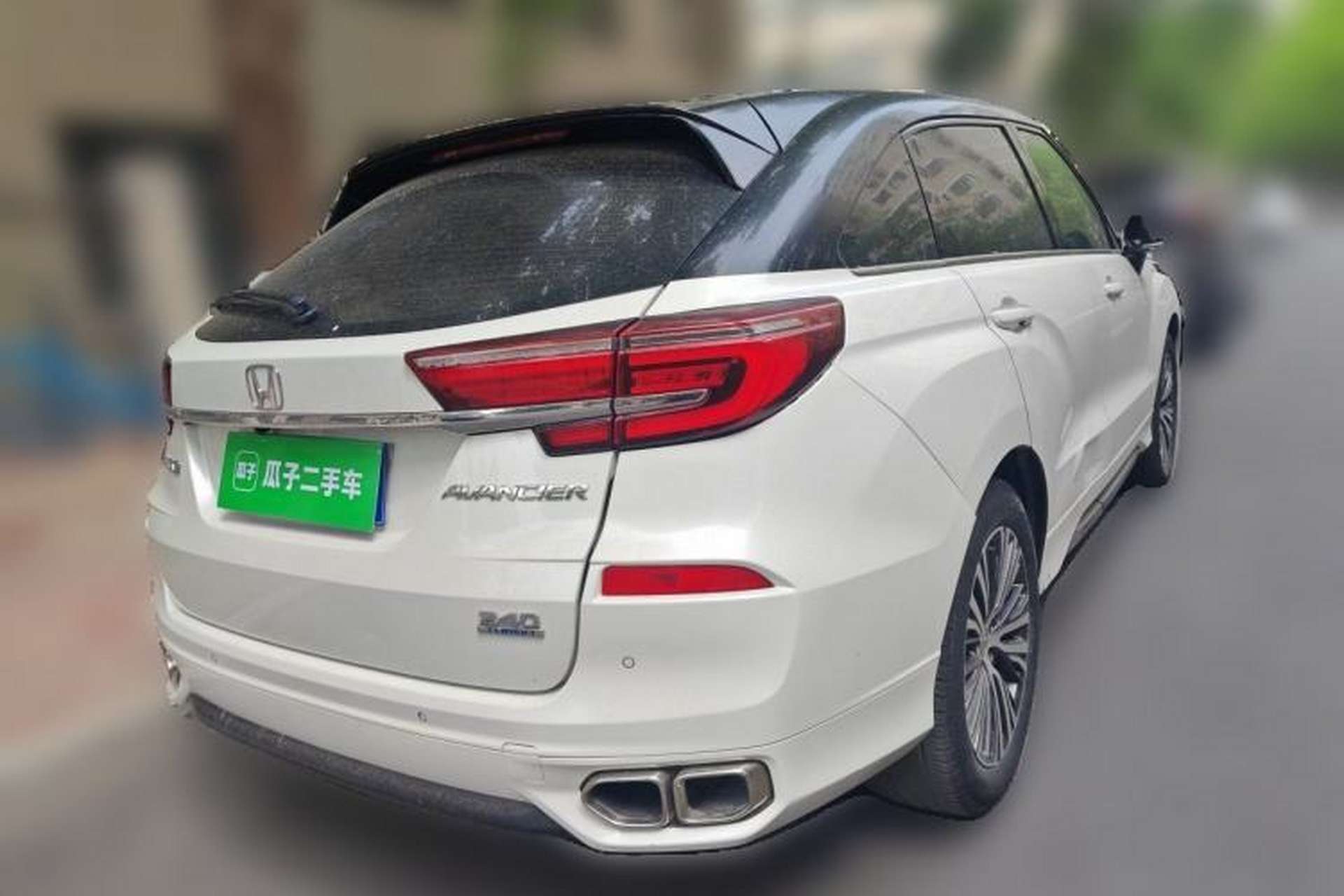 Used Honda Avancier 2020 240TURBO Two-Wheel Drive Comfort Edition Rear Right 45 Deg