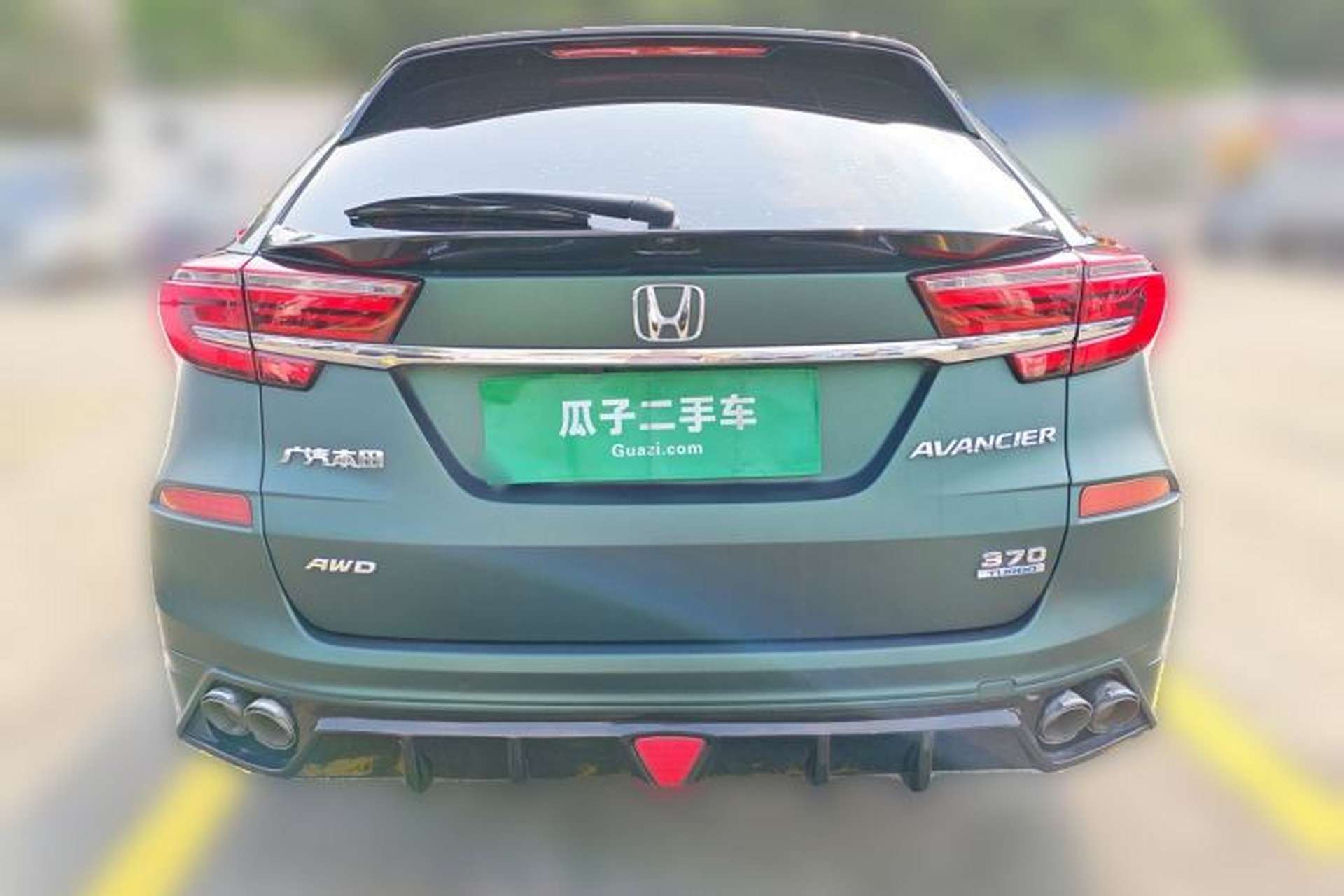 Used Honda Avancier 2020 370TURBO Four-Wheel Drive Premium Edition Rear