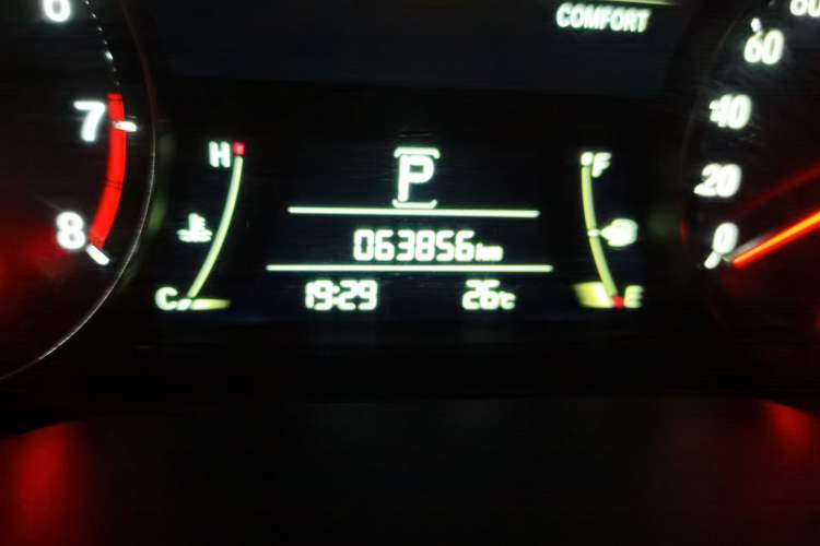 Used Honda Avancier 2020 370TURBO Four-Wheel Drive Premium Edition Odometer Close Up