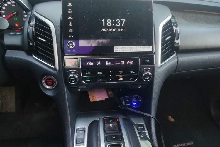 Used Honda Avancier 2020 370TURBO Four-Wheel Drive Premium Edition Audio And AC Panel