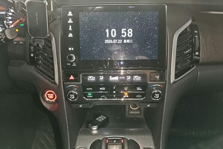 Used Honda Avancier 2020 370TURBO Two-Wheel Drive Luxury Edition Audio And AC Panel