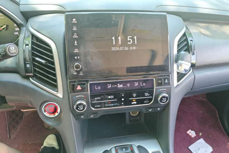 Used Honda Avancier 2020 370TURBO Four-Wheel Drive Supreme Edition Audio And AC Panel