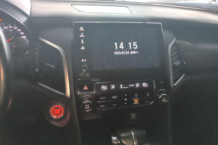 Used Honda Avancier 2020 240TURBO Two-Wheel Drive Comfort Edition Audio And AC Panel