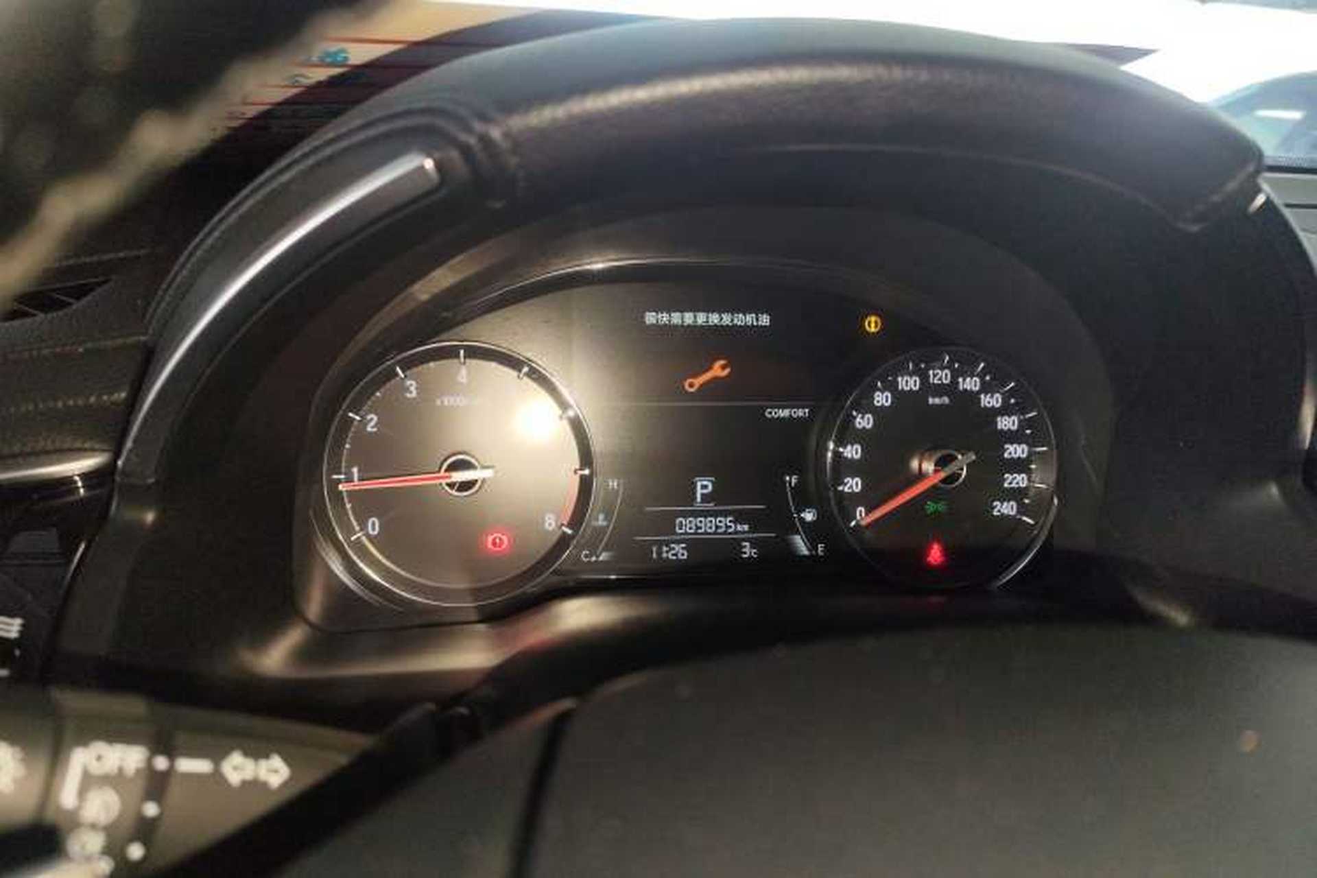 Used Honda Avancier 2020 370TURBO Four-Wheel Drive Prestige Edition Two-Tone Instrument Cluster