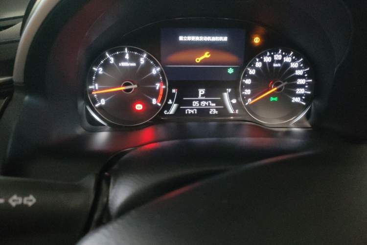 Used Honda Avancier 2020 370TURBO Four-Wheel Drive Premium Edition Odometer Close Up