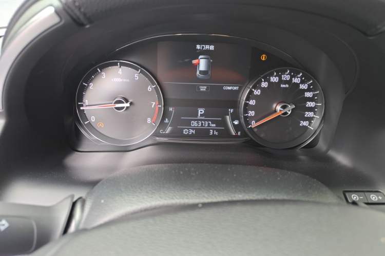 Used Honda Avancier 2020 370TURBO Four-Wheel Drive Premium Edition Odometer Close Up
