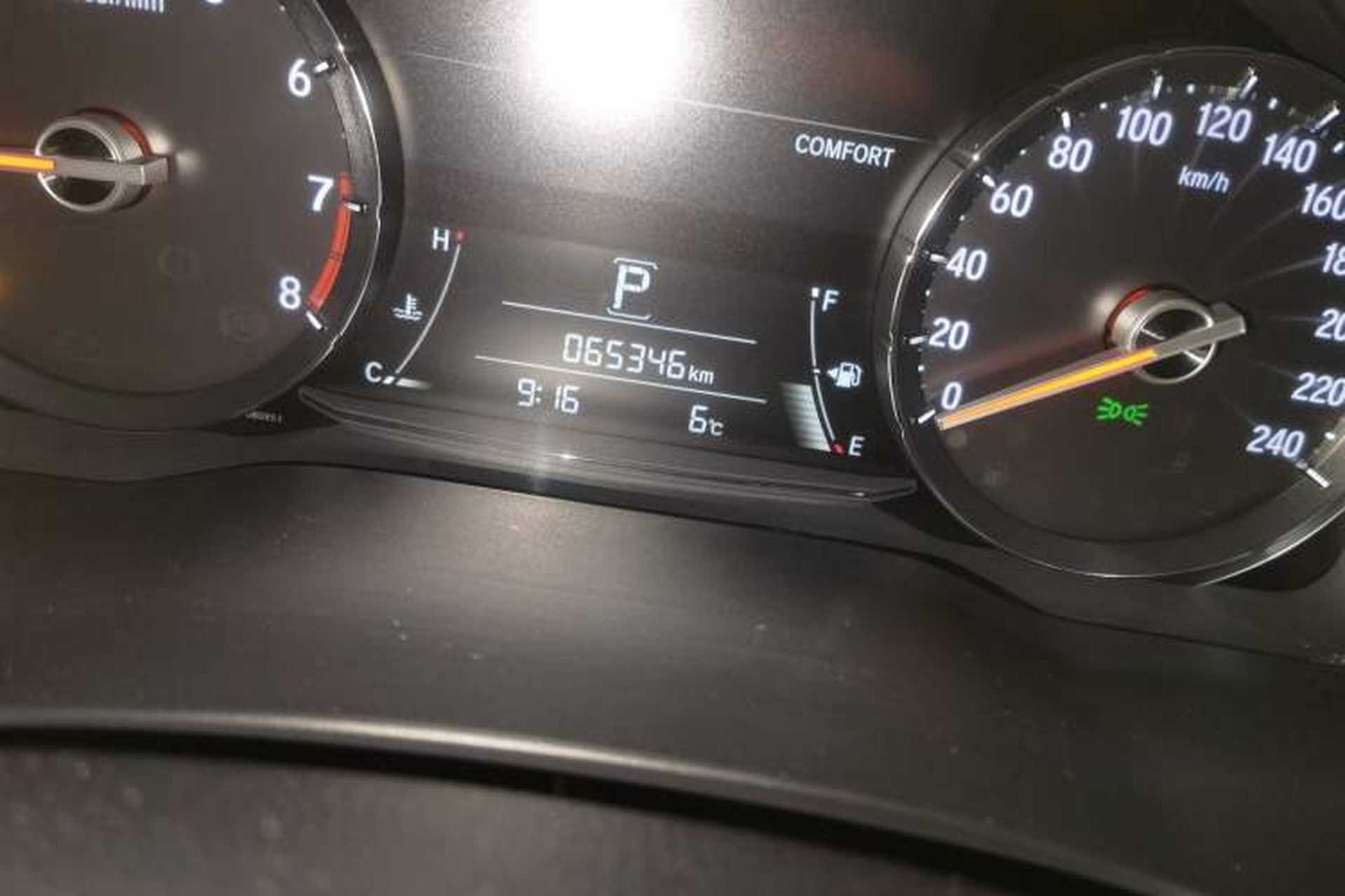 Used Honda Avancier 2020 370TURBO Two-Wheel Drive Luxury Edition Odometer Close Up