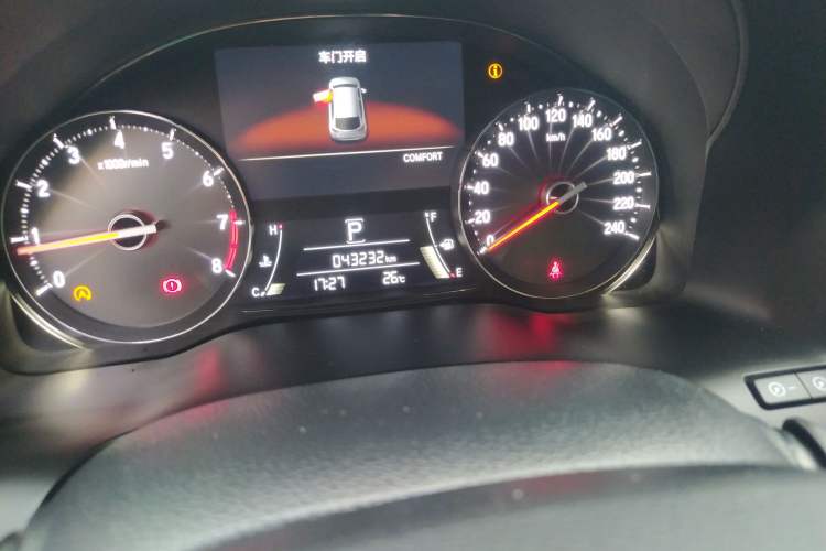 Used Honda Avancier 2020 370TURBO Four-Wheel Drive Premium Edition Odometer Close Up