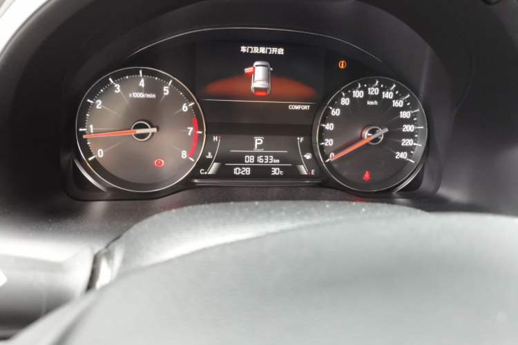 Used Honda Avancier 2020 240TURBO Front-Wheel Drive Smart Edition Odometer Close Up